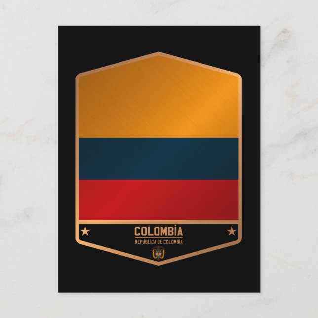 Colombia Vykort (Framsida)