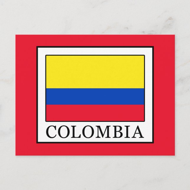 Colombia Vykort (Framsida)