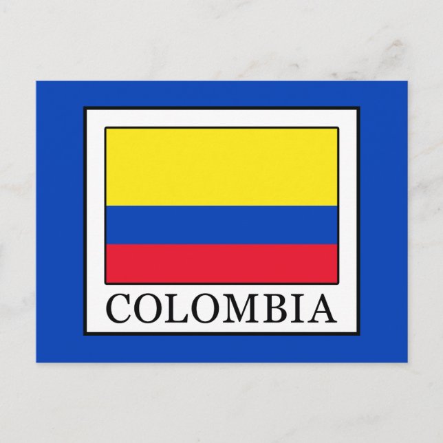 Colombia Vykort (Framsida)