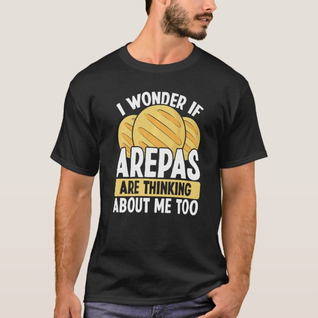 Colombian Arepa Lover American Venezuelan Traditio T Shirt (Framsida)