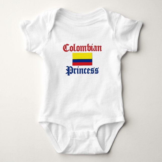 Colombian Princess T-shirt (Framsida)