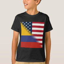 Colombiansk amerikansk Flagga | Hälften av Colombi