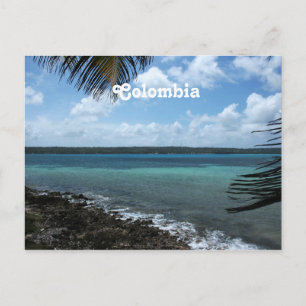 colombiansk Beach Vykort