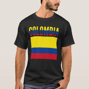 Colombiansk - Colombias landsflagga T Shirt