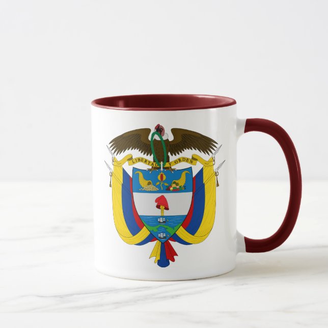colombiansk emblem mugg (Höger)