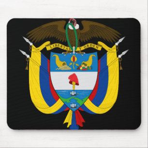 colombiansk emblem musmatta