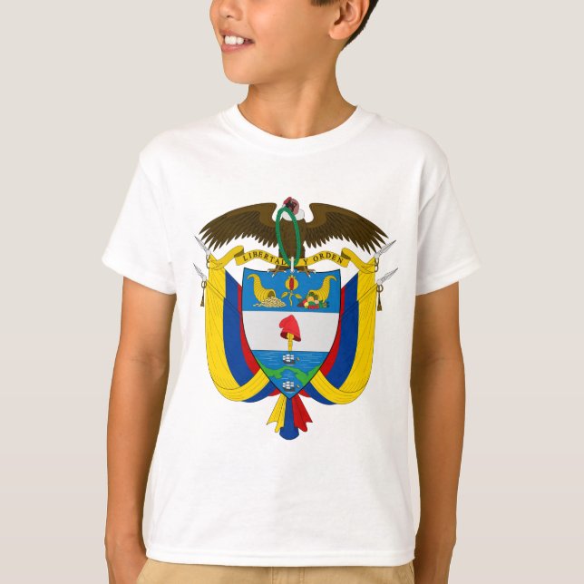 colombiansk emblem t-shirt (Framsida)