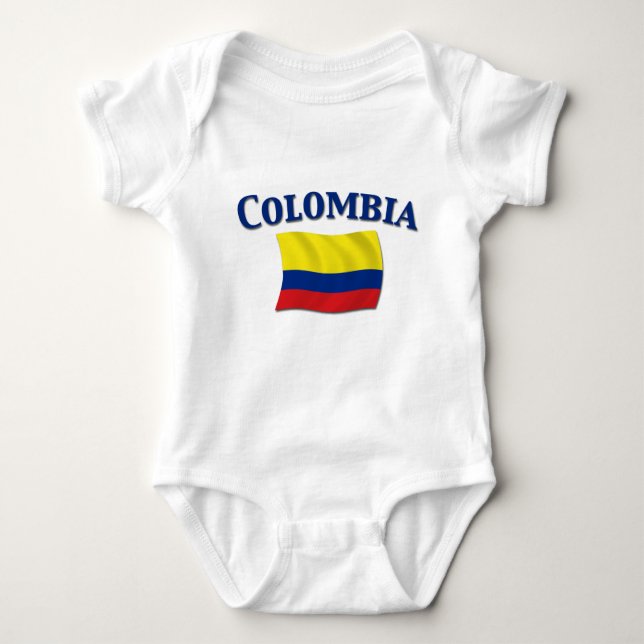 Colombiansk flagga 1 t-shirt (Framsida)