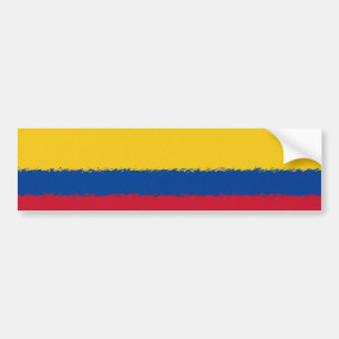Colombiansk flagga bildekal