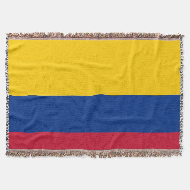 Colombiansk flagga filt (Framsidan)