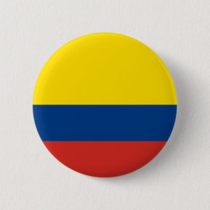Colombiansk flagga knapp