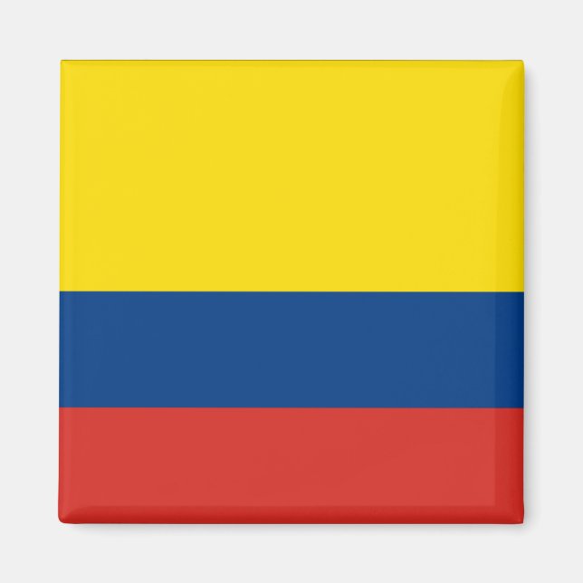 Colombiansk Flagga Magnet (Framsidan)
