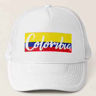 Colombiansk Flagga Truckerkeps