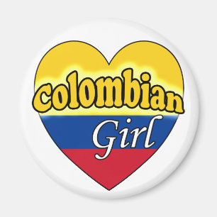 Colombiansk flicka magnet