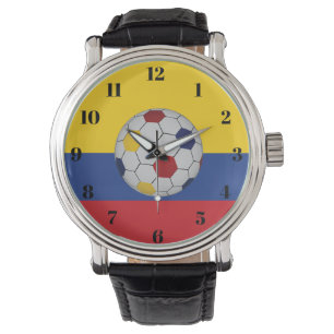 Colombiansk fotboll armbandsur