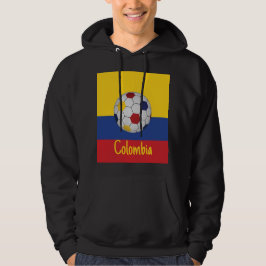 Colombiansk fotboll hoodie