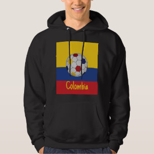 Colombiansk fotboll hoodie