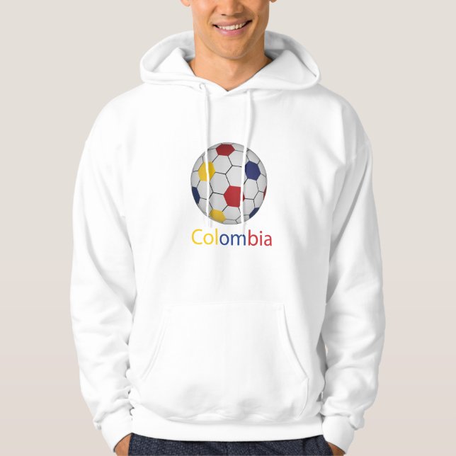 Colombiansk Fotboll Hoodie (Framsida)
