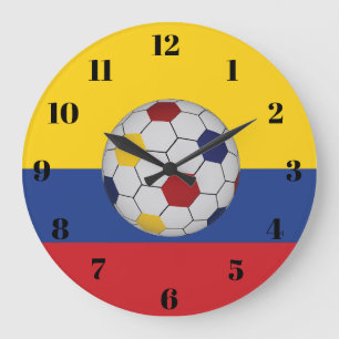 Colombiansk fotboll stor klocka