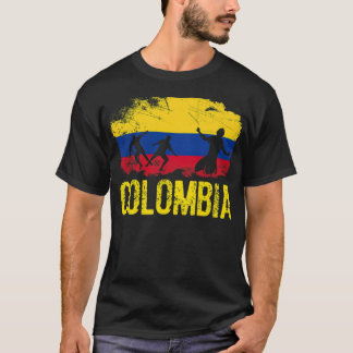 Colombiansk fotbollsspelare i Colombias fotbollssp T Shirt