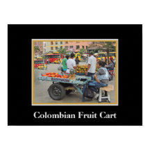 Colombiansk Fruit Cart