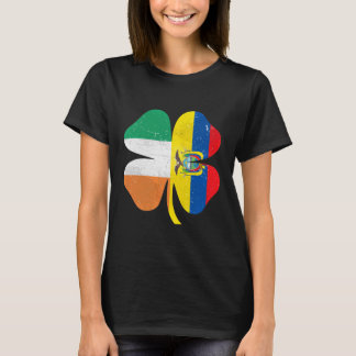 Colombiansk irländsk Shamrock Colombia T Shirt