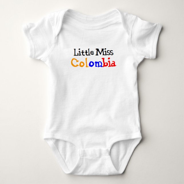 colombiansk lilla fröken t shirt (Framsida)