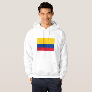 colombiansk och stolt manar grundläggande hooded sweatshirt