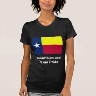 Colombiansk och Texanpride Tee Shirt