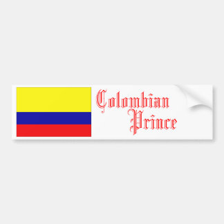 Colombiansk Prince, bildekal