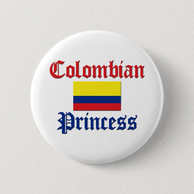 Colombiansk Princess Knapp (Framsida)