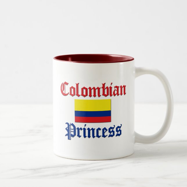Colombiansk Princess Två-Tonad Mugg (Höger)