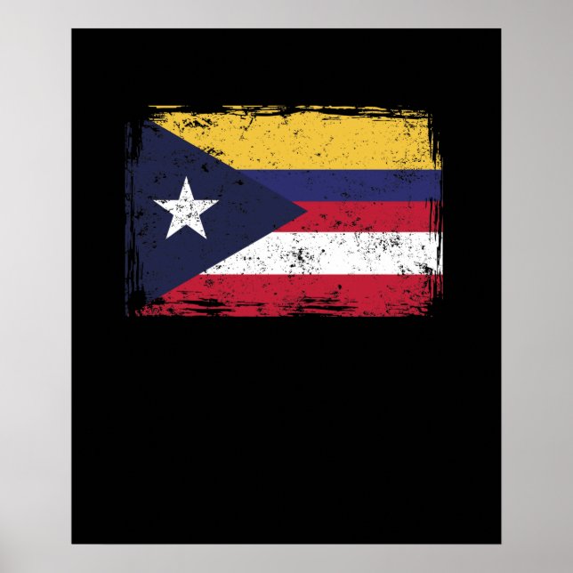 Colombiansk Puerto Rican Poster (Framsidan)