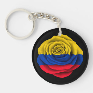Colombiansk roflagga på svart