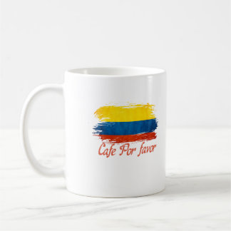 colombiansk skjorta, Colombia, Cafe, Cafe för favö Kaffemugg