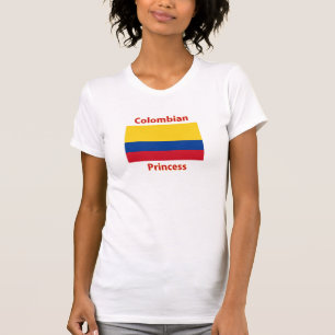 Colombiansk T-tröja Tee Shirt