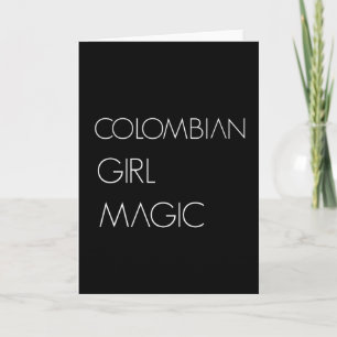 Colombiansk tjej magi Colombiansk kvinna Kort