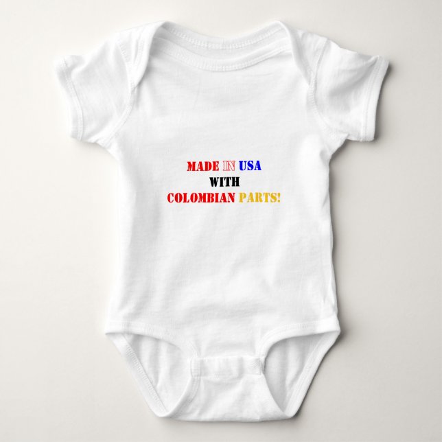 COLOMBIANSKA DELAR TEE SHIRT (Framsida)