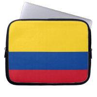 Colombianska Flagga Laptop sleeve