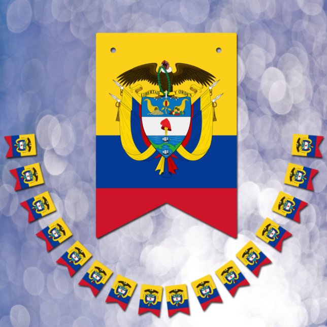 Colombianska Flagga & Party Colombia Banners / Brö (Skapare uppladdad)
