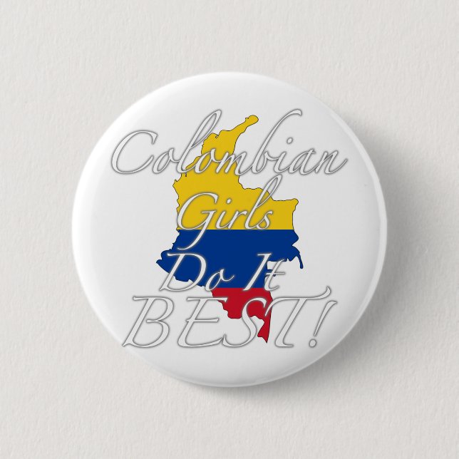 Colombianska flickor gör det som är bäst! knapp (Framsida)