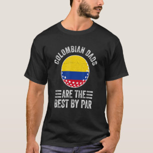 Colombianska Pappor är bäst i Par Colombia Flagga  T Shirt