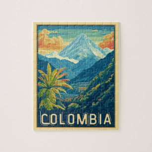 Colombianskt bergslandskap pussel