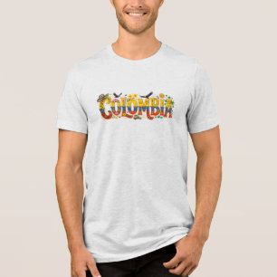 Colombianskt kulturarv Levande tropisk kultur, kaf T Shirt