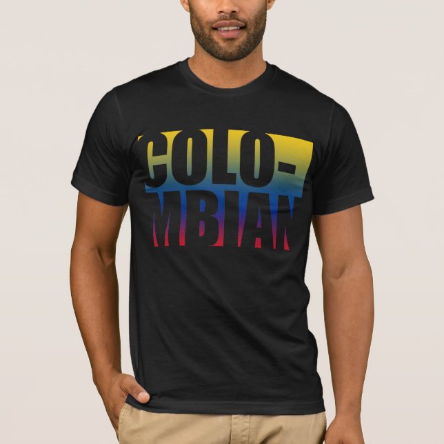 Colombianskt Tee Shirt (Framsida)