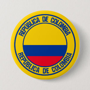 Colombiaplanens emblem knapp