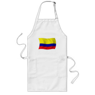 Colombias flag förkläde