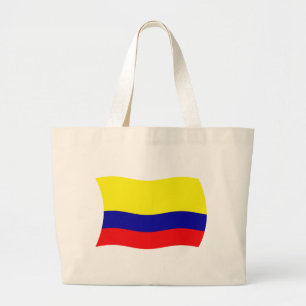 Colombias flag handledosa jumbo tygkasse
