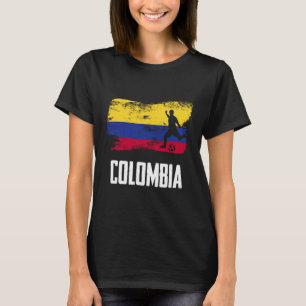 Colombias flagga Jersey Colombianska fotbollslaget T Shirt