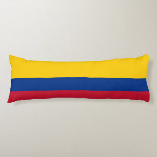 Colombias flagga kroppskudde